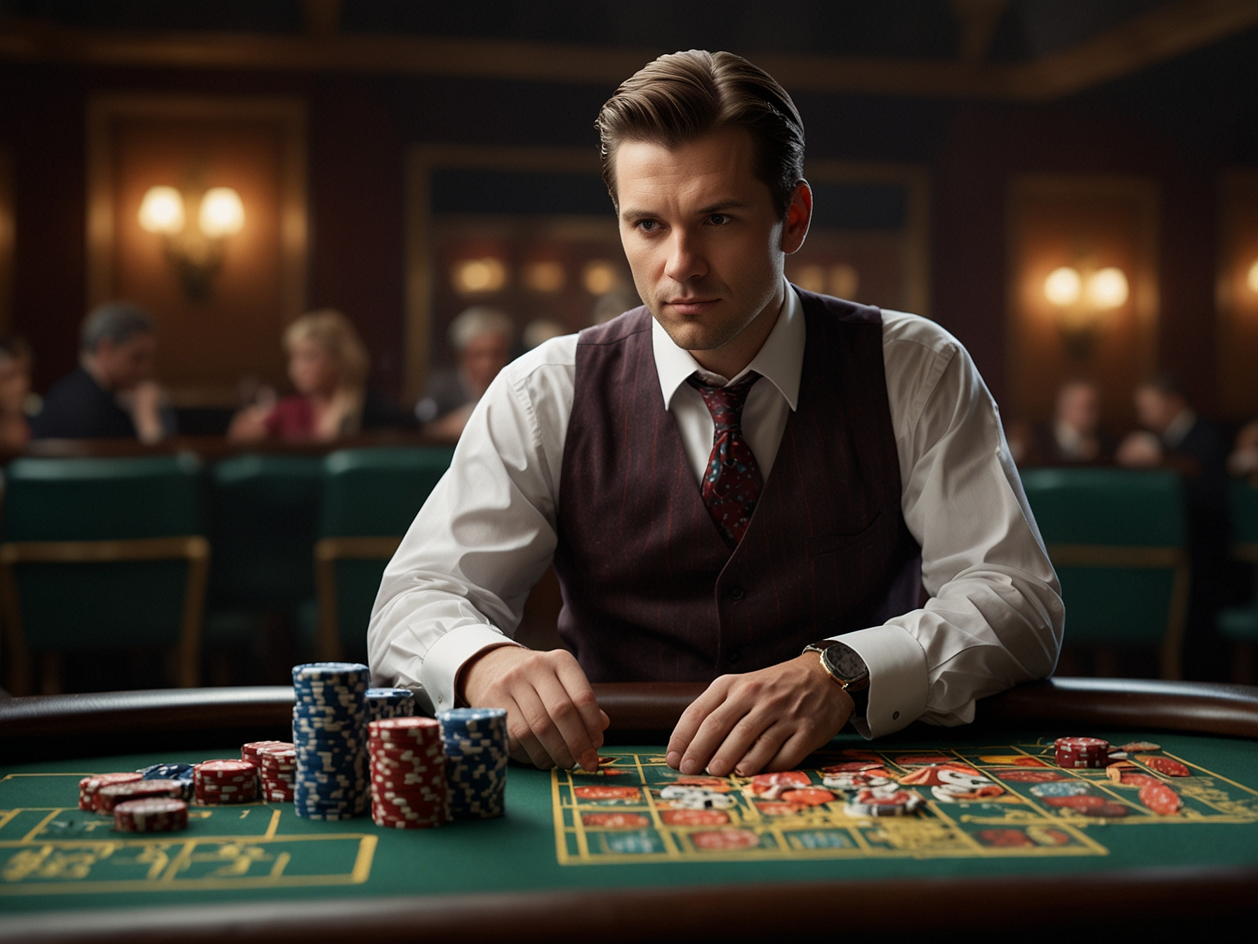 Live casino dealer and crash game snapshot